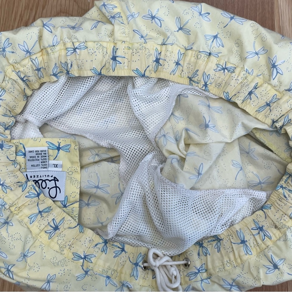 Lilly Pulitzer Men’s Yellow Dragonfly Preppy Mid Length Swim Trunks - Size XL - Picture 5 of 7